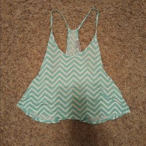 Fun summer crop tank top